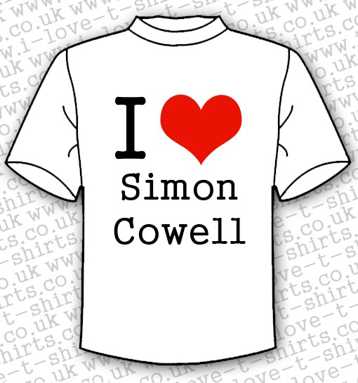 simon cowell tee shirts