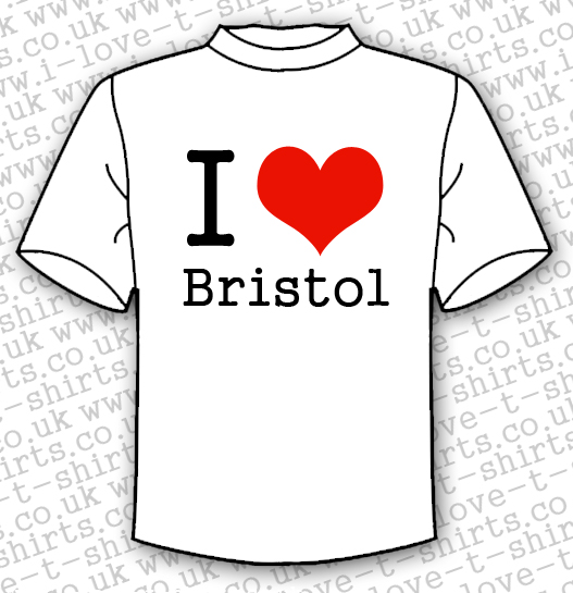 i love bristol t shirt