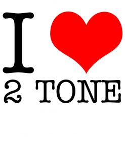 I Love 2 Tone T-Shirt