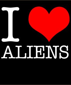 I Love Aliens T-shirt