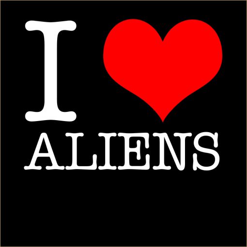 I Love Aliens T-shirt