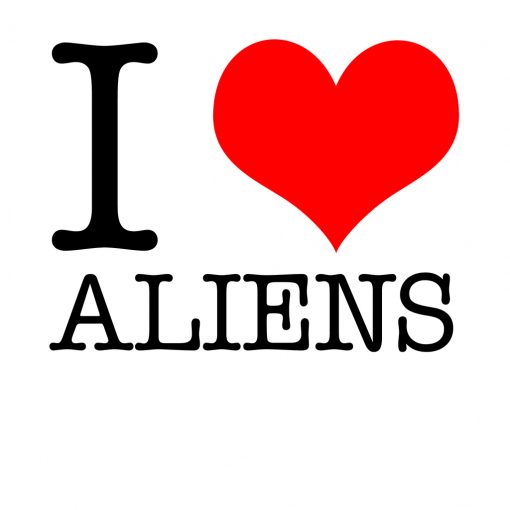 I Love Aliens T-shirt