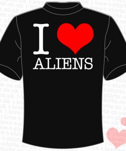 I Love Aliens T-shirt