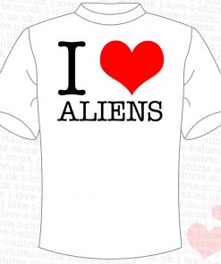 I Love Aliens T-shirt