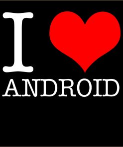 I Love Android T-shirt