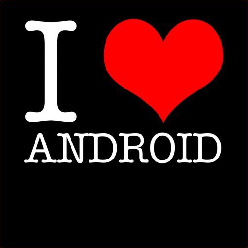 I Love Android T-shirt