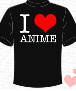 I Love Anime T-Shirt