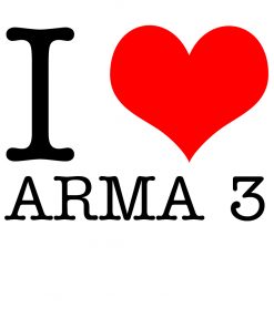 I Love Arma 3 T-Shirt