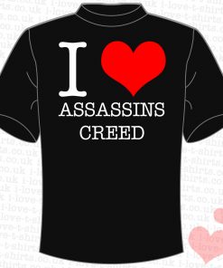 I Love Assassins Creed T-Shirt