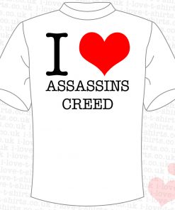 I Love Assassins Creed T-Shirt