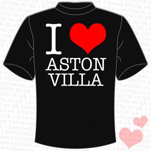 I Love Aston Villa T-shirt