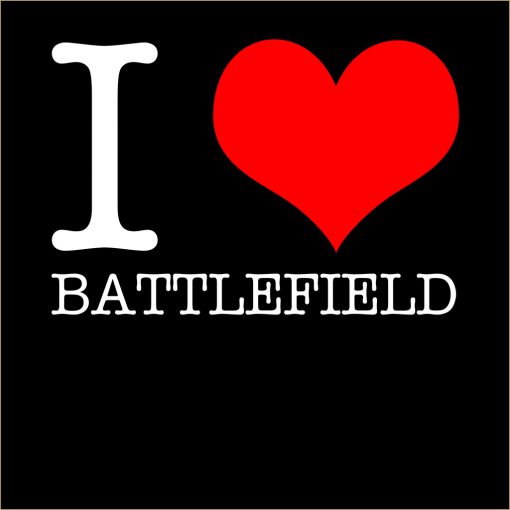 I Love Battlefield T-Shirt