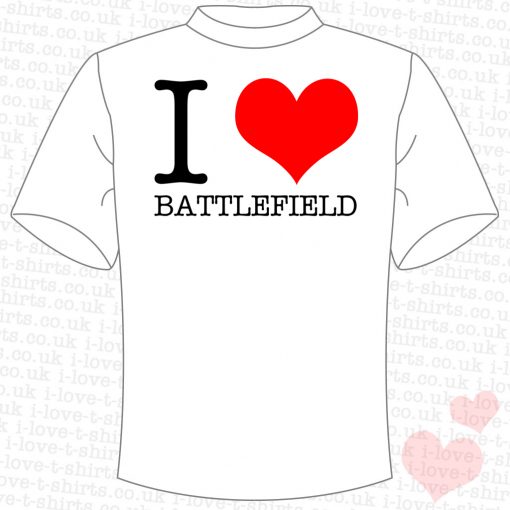 I Love Battlefield T-Shirt