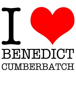 I Love Benedict Cumberbatch T-Shirt