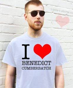 I Love Benedict Cumberbatch T-Shirt