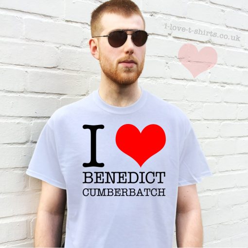 I Love Benedict Cumberbatch T-Shirt