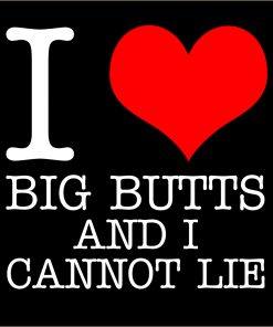 I Love Big Butts And I Cannot Lie T-shirt