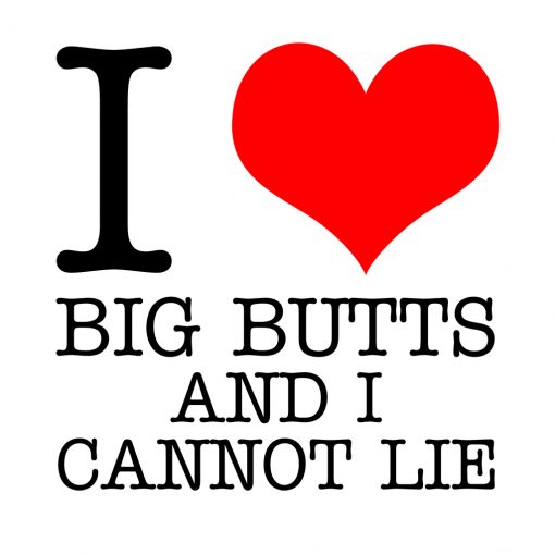 I Love Big Butts And I Cannot Lie T-shirt