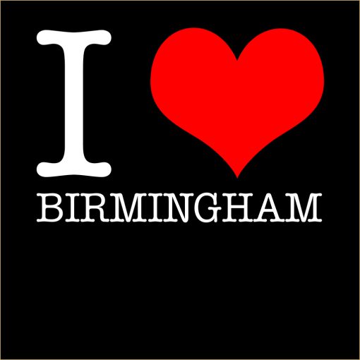 I Love Birmingham T-shirt