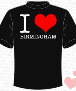 I Love Birmingham T-shirt