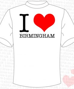 I Love Birmingham T-shirt