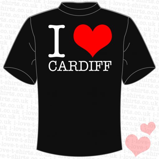 I Love Cardiff T-shirt