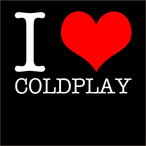 I Love Coldplay T-shirt