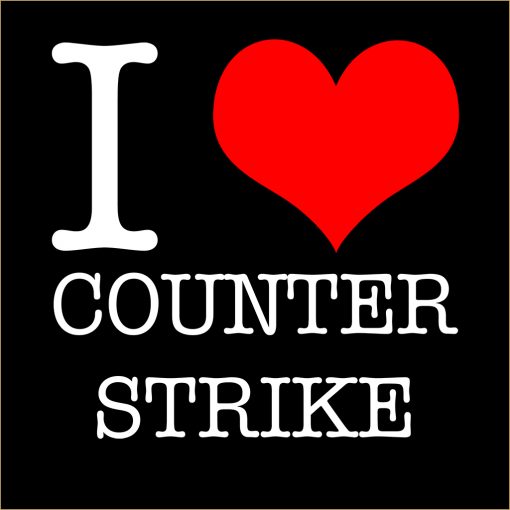 I Love Counter Strike T-Shirt