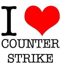 I Love Counter Strike T-Shirt