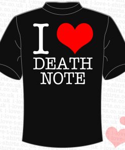 I Love Death Note T-Shirt