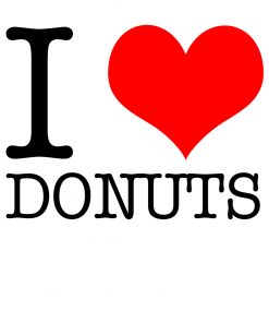 I Love Donuts T-Shirt