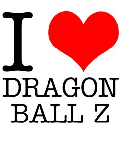 I Love Dragon Ball Z T-shirt