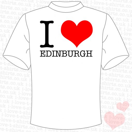 I Love Edinburgh T-shirt