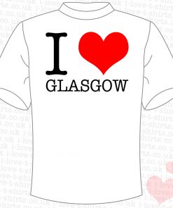 I Love Glasgow T-shirt