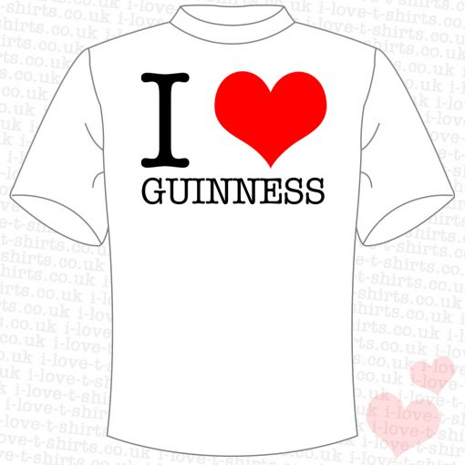 I Love Guinness T-Shirt