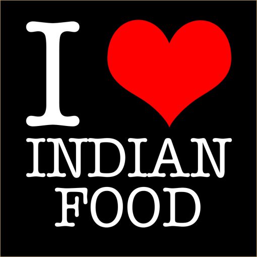 I Love Indian Food T-Shirt