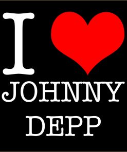 I Love Johnny Depp T-shirt