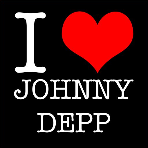 I Love Johnny Depp T-shirt