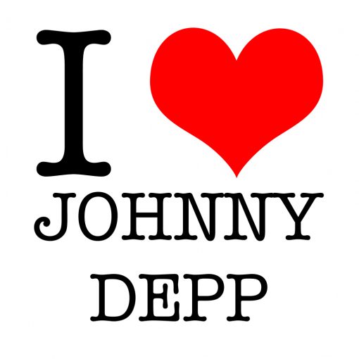 I Love Johnny Depp T-shirt