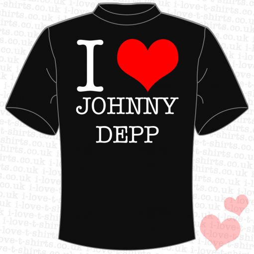 I Love Johnny Depp T-shirt
