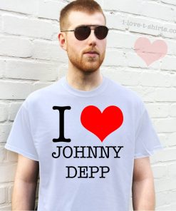 I Love Johnny Depp T-shirt