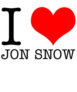 I Love Jon Snow T-shirt