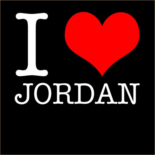 I Love Jordan T-shirt