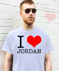 I Love Jordan T-shirt