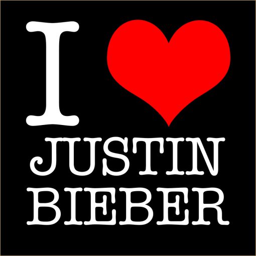 I Love Justin Bieber T-shirt