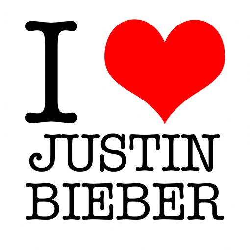 I Love Justin Bieber T-shirt