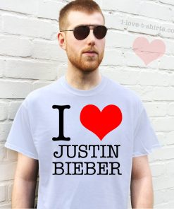 I Love Justin Bieber T-shirt