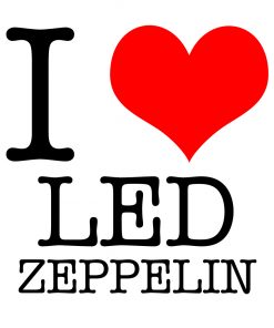 I Love Led Zeppelin T-shirt