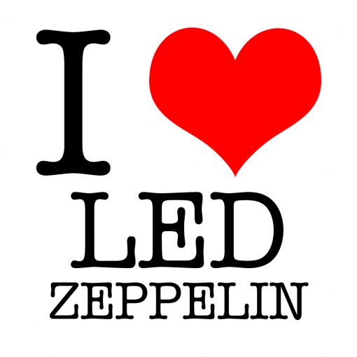 I Love Led Zeppelin T-shirt