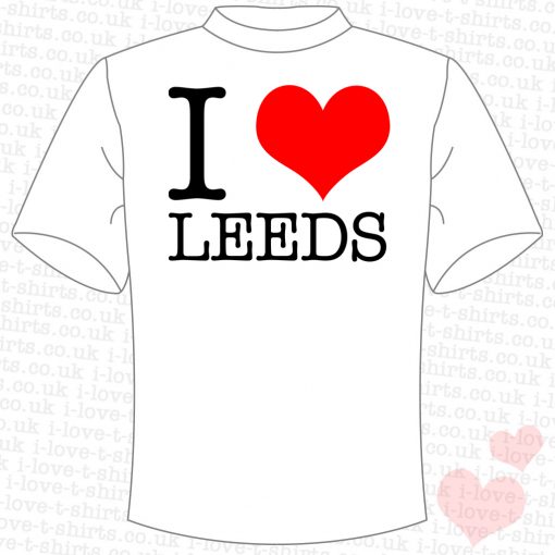 I Love Leeds T-shirt